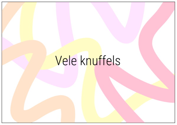 Vele knuffels